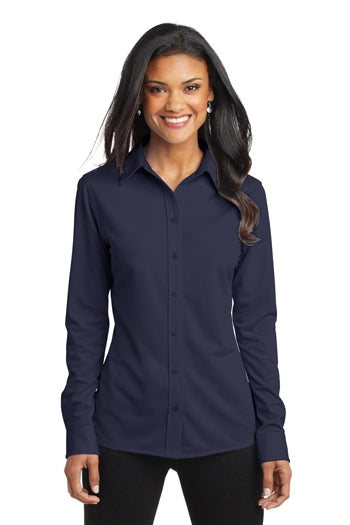 Port Authority L570 Ladies Dimension Knit Dress Shirt