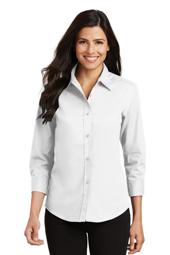 Port Authority - Ladies 3/4-Sleeve Easy Care Shirt. L612