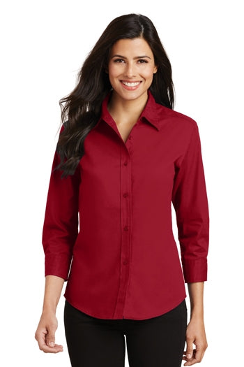 Port Authority - Ladies 3/4-Sleeve Easy Care Shirt. L612