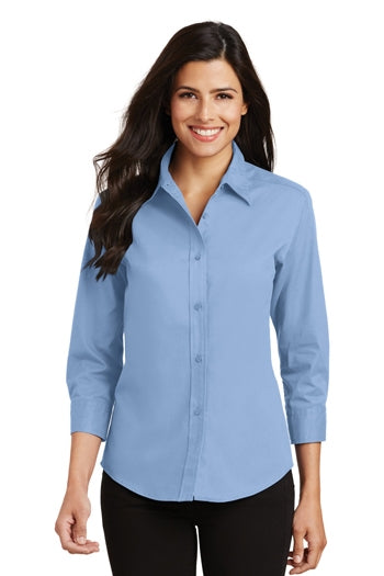 Port Authority - Ladies 3/4-Sleeve Easy Care Shirt. L612