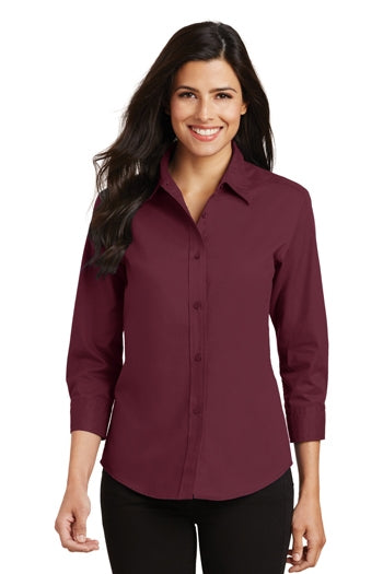Port Authority - Ladies 3/4-Sleeve Easy Care Shirt. L612