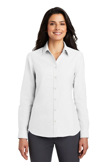 Port Authority - Ladies SuperPro™ Oxford Shirt. L658