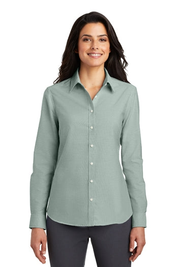 Port Authority - Ladies SuperPro™ Oxford Shirt. L658