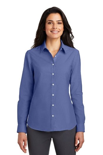 Port Authority - Ladies SuperPro™ Oxford Shirt. L658