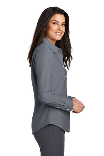 Port Authority - Ladies SuperPro™ Oxford Shirt. L658