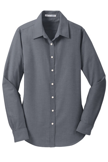 Port Authority - Ladies SuperPro™ Oxford Shirt. L658