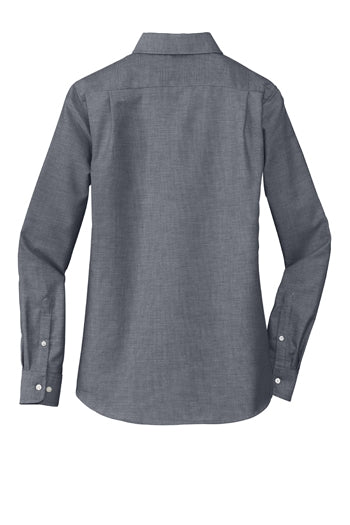 Port Authority - Ladies SuperPro™ Oxford Shirt. L658
