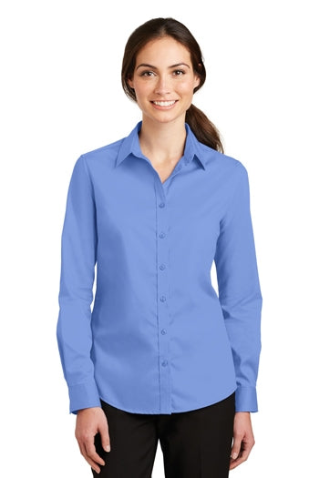 Port Authority - Ladies SuperPro™ Twill Shirt. L663