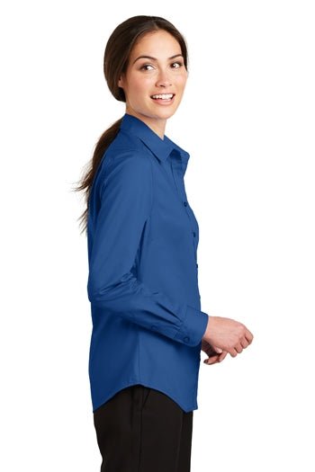 Port Authority - Ladies SuperPro™ Twill Shirt. L663