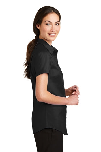 Port Authority - Ladies Short-sleeve SuperPro™ Twill Shirt. L664