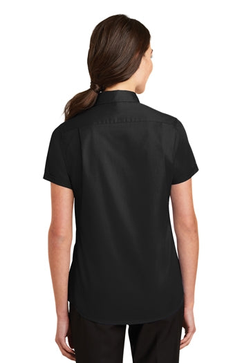 Port Authority - Ladies Short-sleeve SuperPro™ Twill Shirt. L664