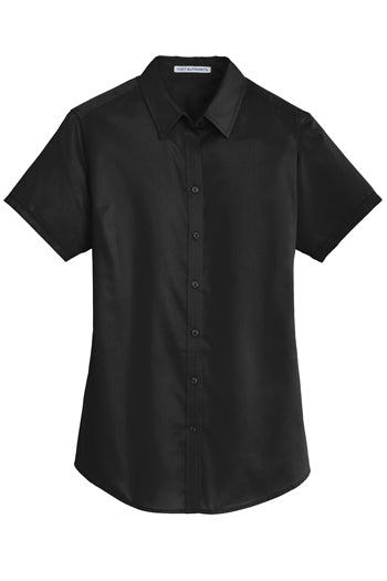 Port Authority - Ladies Short-sleeve SuperPro™ Twill Shirt. L664