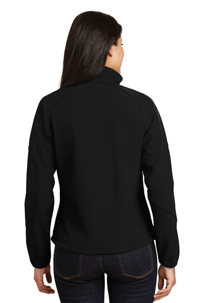Port Authority - Ladies Textured Soft Shell Jacket. L705