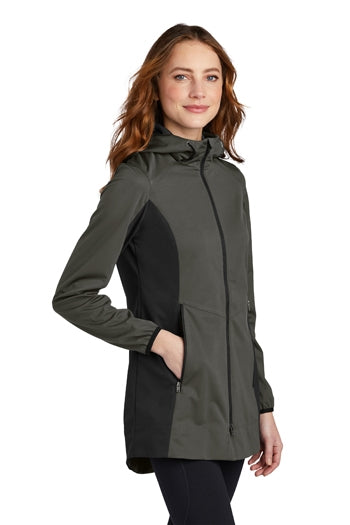 Port Authority - Ladies' Active Hooded Soft Shell Jacket. L719