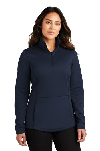 Port Authority - Ladies Smooth Fleece 1/4-Zip. L804