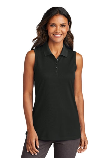 Port Authority - Women's Dry Zone® UV Micro-Mesh Sleeveless Polo. LK110SV