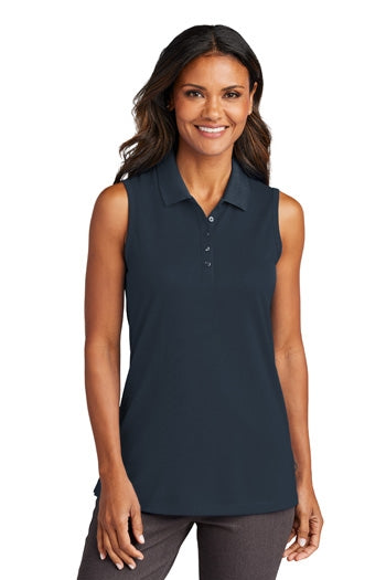Port Authority - Women's Dry Zone® UV Micro-Mesh Sleeveless Polo. LK110SV