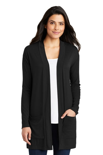 Port Authority - Ladies Concept Long Pocket Cardigan. LK5434