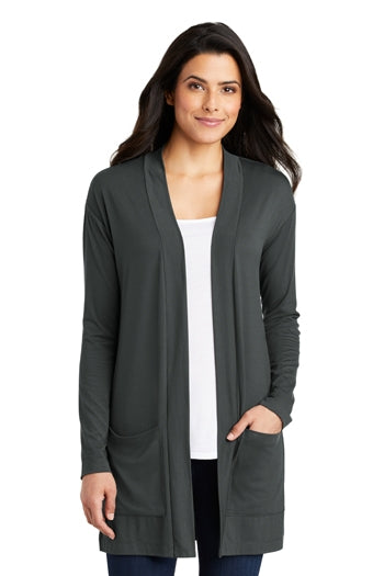 Port Authority - Ladies Concept Long Pocket Cardigan. LK5434