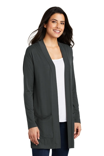 Port Authority - Ladies Concept Long Pocket Cardigan. LK5434