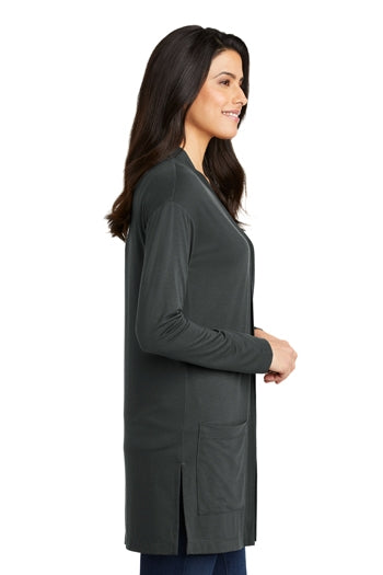 Port Authority - Ladies Concept Long Pocket Cardigan. LK5434