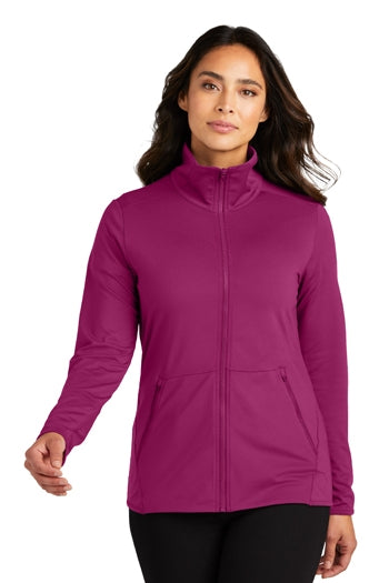 Port Authority - Ladies Accord Stretch Fleece Full-Zip. LK595