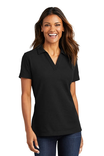 Port Authority - Ladies C-FREE ® Cotton Blend Pique Polo. LK867