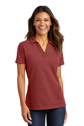 Port Authority - Ladies C-FREE ® Cotton Blend Pique Polo. LK867