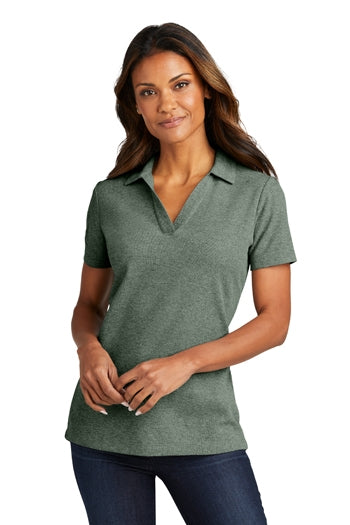Port Authority - Ladies C-FREE ® Cotton Blend Pique Polo. LK867