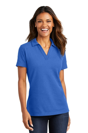 Port Authority - Ladies C-FREE ® Cotton Blend Pique Polo. LK867