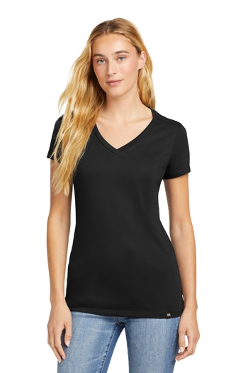 New Era® Ladies Heritage Blend V-Neck Tee. LNEA101