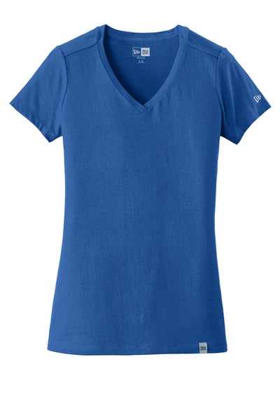 New Era® Ladies Heritage Blend V-Neck Tee. LNEA101