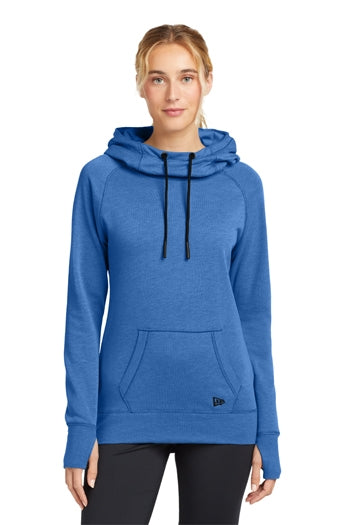 New Era® Ladies Tri-Blend Fleece Pullover Hoodie. LNEA510