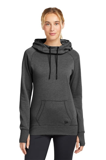 New Era® Ladies Tri-Blend Fleece Pullover Hoodie. LNEA510