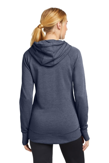 New Era® Ladies Tri-Blend Fleece Pullover Hoodie. LNEA510