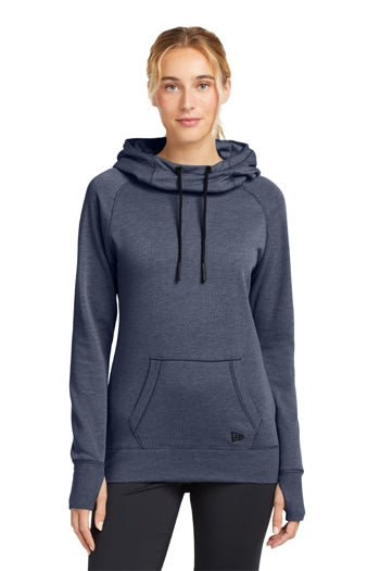 New Era® Ladies Tri-Blend Fleece Full-Zip Hoodie. LNEA511
