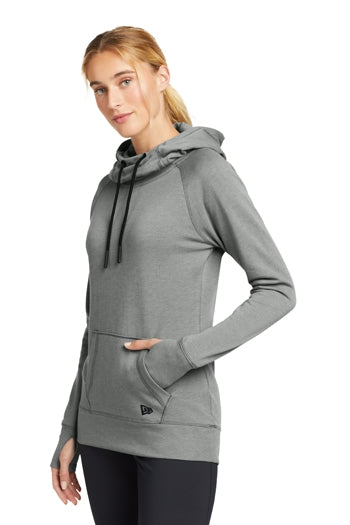 New Era® Ladies Tri-Blend Fleece Full-Zip Hoodie. LNEA511