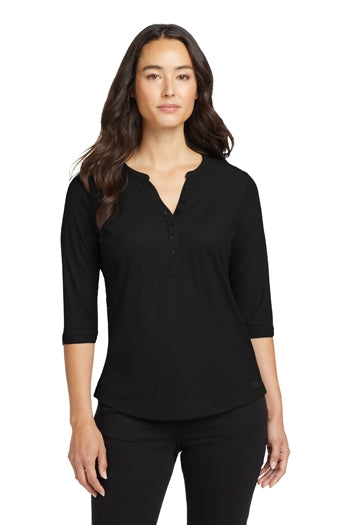 OGIO - Ladies Jewel Henley. LOG104