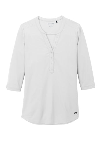 OGIO - Ladies Jewel Henley. LOG104