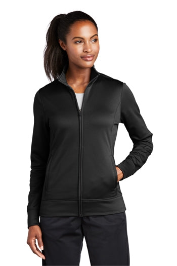 Sport-Tek® - Ladies Sport-Wick® Fleece Full-Zip Jacket. LST241