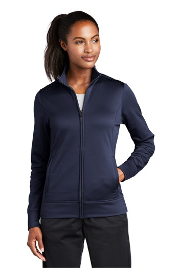 Sport-Tek® - Ladies Sport-Wick® Fleece Full-Zip Jacket. LST241