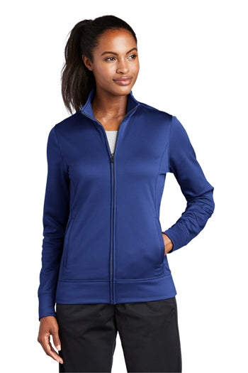 Sport-Tek® - Ladies Sport-Wick® Fleece Full-Zip Jacket. LST241