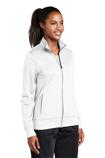 Sport-Tek® - Ladies Sport-Wick® Fleece Full-Zip Jacket. LST241
