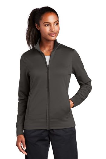 Sport-Tek® - Ladies Sport-Wick® Fleece Full-Zip Jacket. LST241