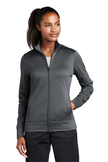 Sport-Tek® - Ladies Sport-Wick® Fleece Full-Zip Jacket. LST241