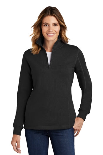 Sport-Tek - Ladies 1/4-Zip Sweatshirt. LST253
