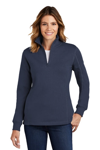 Sport-Tek - Ladies 1/4-Zip Sweatshirt. LST253