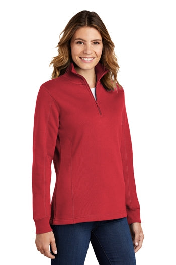 Sport-Tek - Ladies 1/4-Zip Sweatshirt. LST253