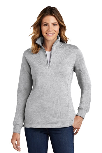 Sport-Tek - Ladies 1/4-Zip Sweatshirt. LST253