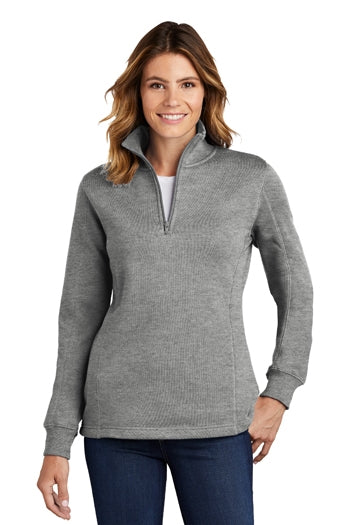 Sport-Tek - Ladies 1/4-Zip Sweatshirt. LST253